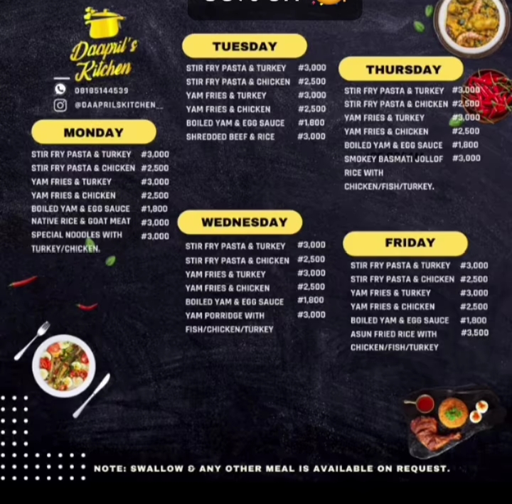 Daaprilskiitchen food vendor